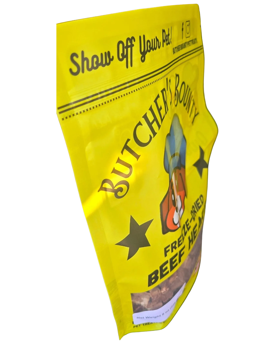 Freeze-Dried Beef Heart Treats – Single Ingredient (Dog & Cat)