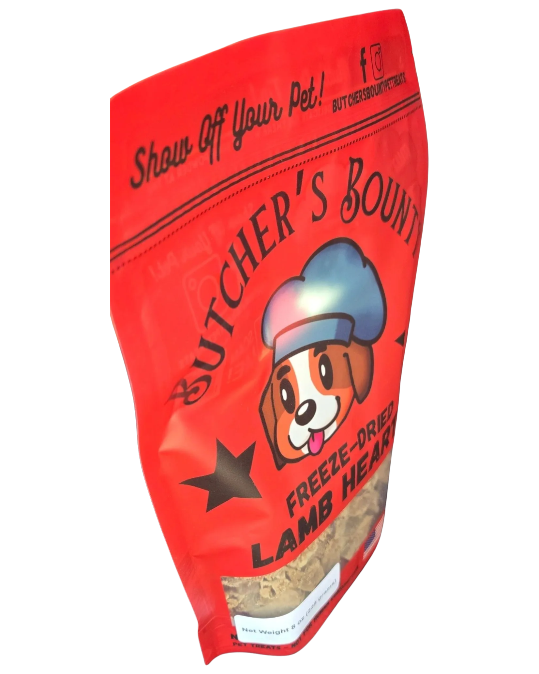 Lamb Heart Treats – Single Ingredient (Dog & Cat)