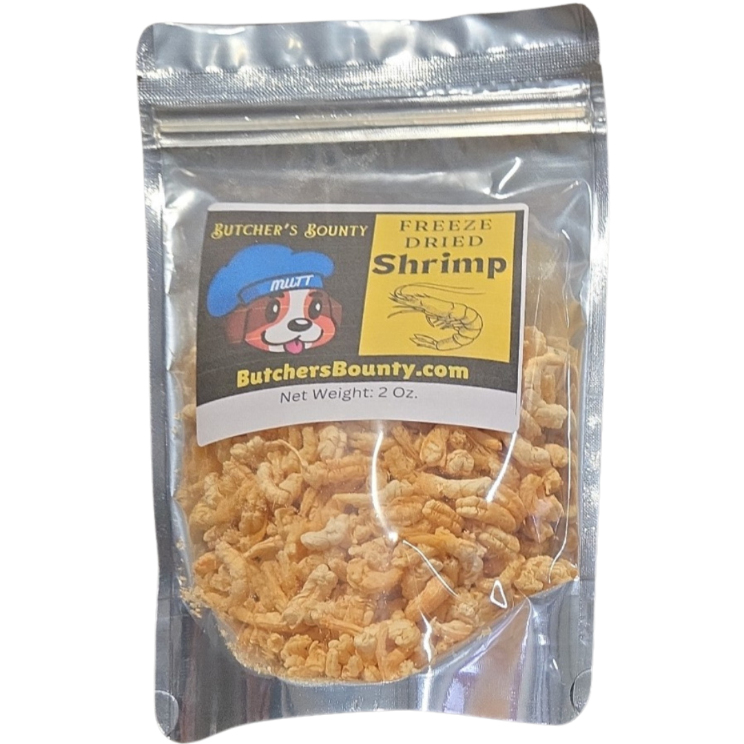 Freeze-Dried Shrimp – Single-Ingredient Treats