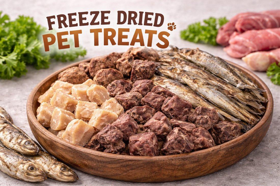 Freeze Dried Pet Treats: Why They’re the Healthiest Treat Choice for Dogs & Cats