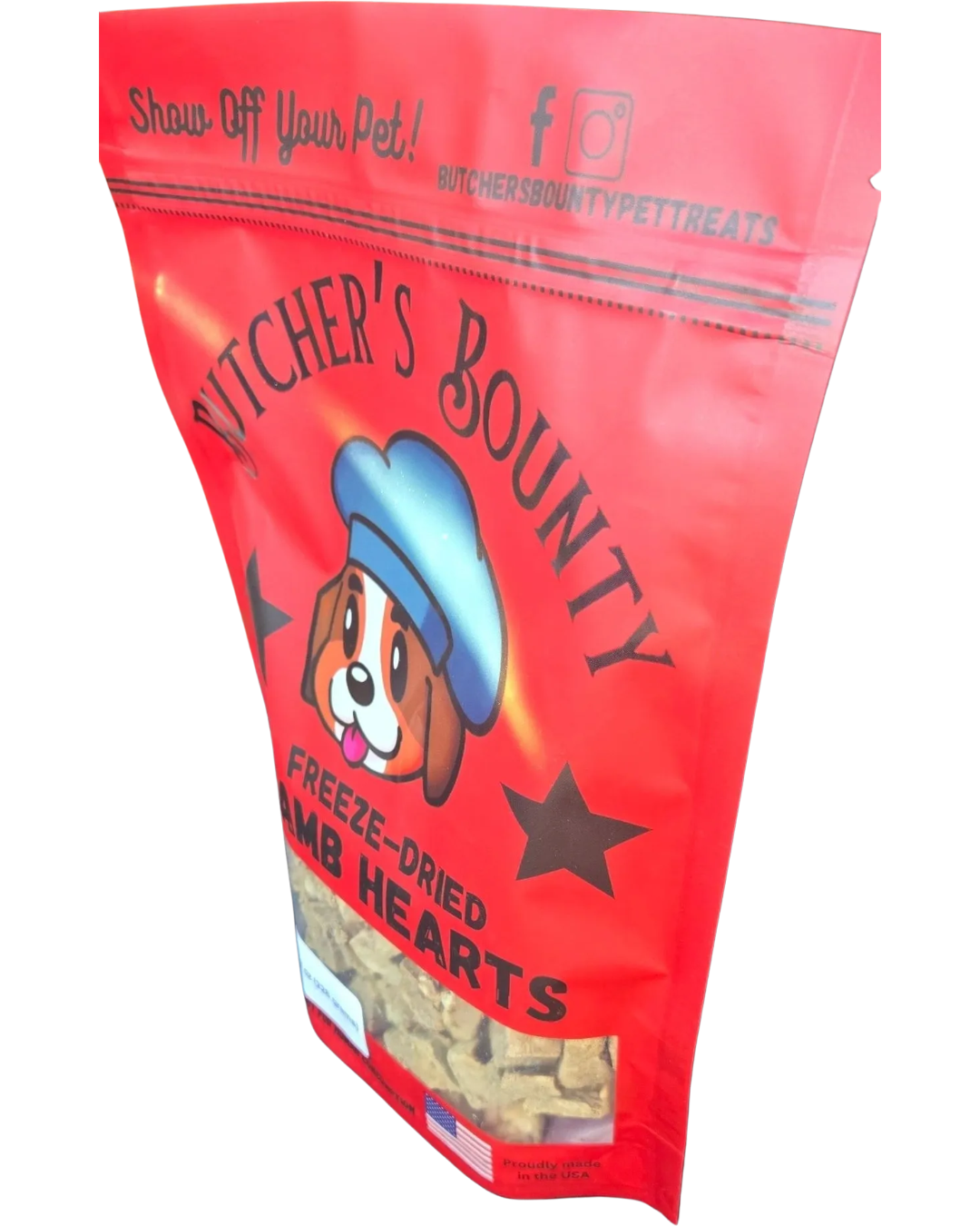 Lamb Heart Treats – Single Ingredient (Dog & Cat)