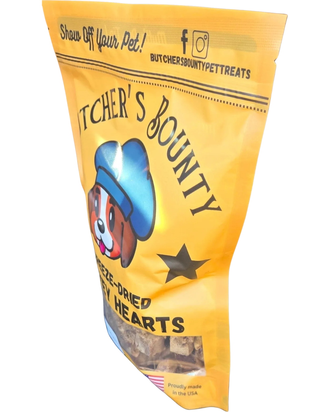 Turkey Heart Treats – Single Ingredient (Dog & Cat)